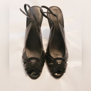 Vaneli Sling Back Heels Size Size 7.5A / 7.5N